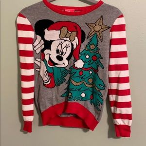 🎄🧣🧤🎅🧑‍🎄 Girls Disney Christmas Sweater!